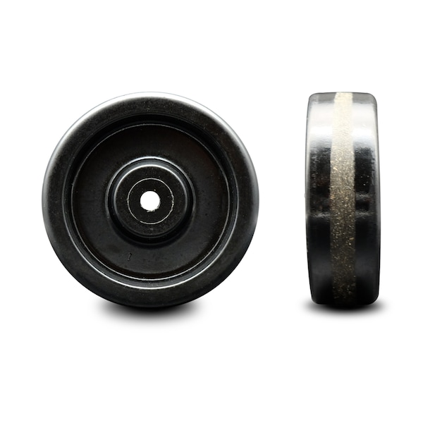 SCC - 6" Phenolic Wheel Only - 3/8" Bore - 800 lbs Capacity